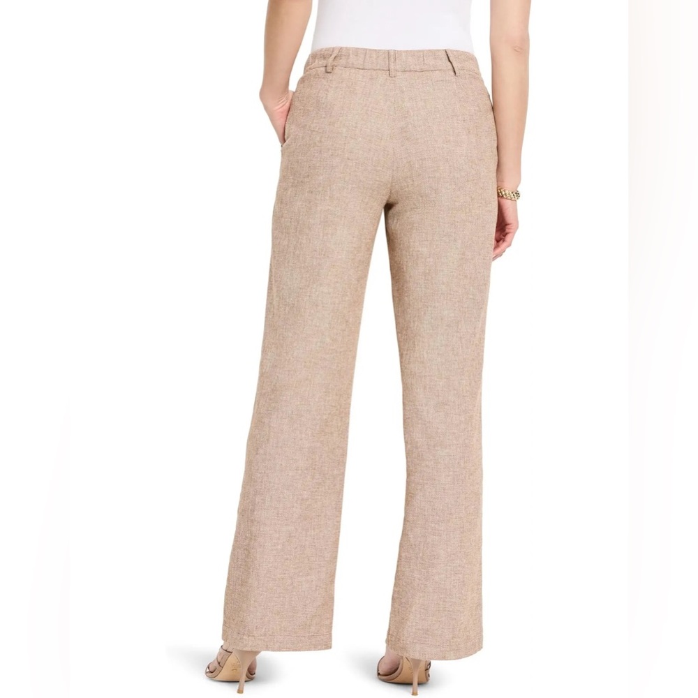 NIC+ZOE Linen Cotton Eliot Wide-leg Pants - Picture 3 of 14